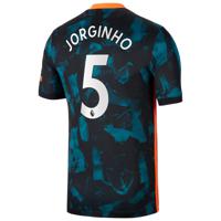 Nike 2021-22 Chelsea Third ADV Match Jersey - Black-Teal-Orange