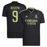 adidas 2022-23 Real Madrid Authentic Third Jersey - Black-Neon