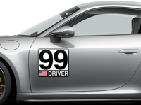 racing number plate